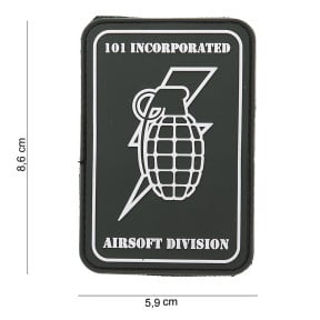 Patch 3D PVC Handgrenade - 101 Inc