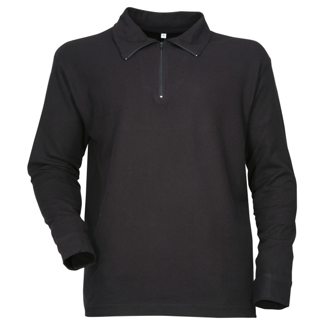 Chemise F1 coton noire