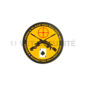 Sniper patch geel - JTG