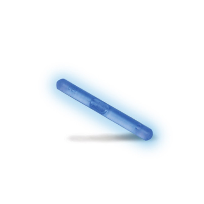 Leuchtstab MINI 3,75 cm - 4 Stunden - blau - Cyalume