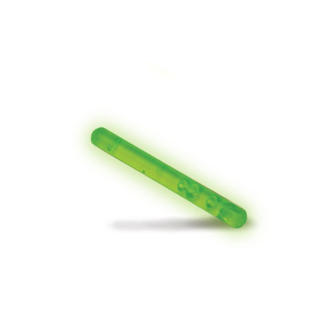 MINI lichtstaaf 3.75 cm - 4 uur - groen - Cyalume