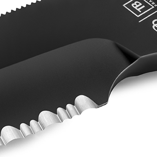 Couteau de survie Le Maraudeur paracorde noir - TB Outdoor