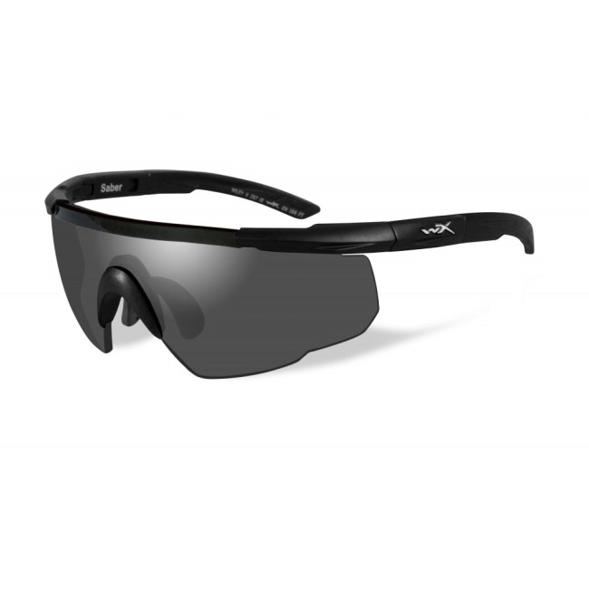 Lunettes Saber ADV Smoke/Jaune Black Frame - Wiley X