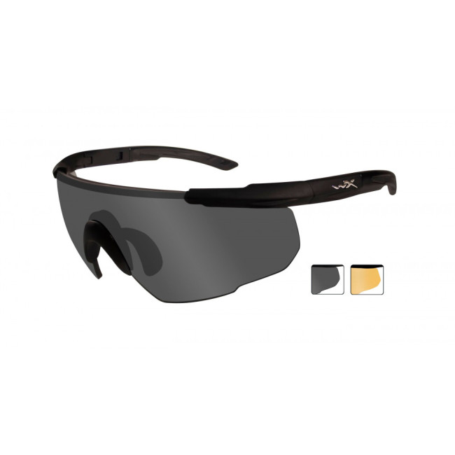Okulary Saber ADV Smoke/Pomarańczowe Black Frame - Wiley X