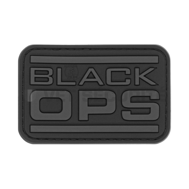 Patch rectangulaire Black OPS Noir - JTG Patch rectangulaire Black OPS Noir - JTG