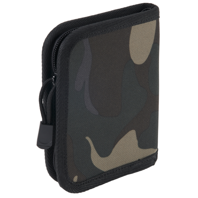 Porte monnaie camo noir - Brandit