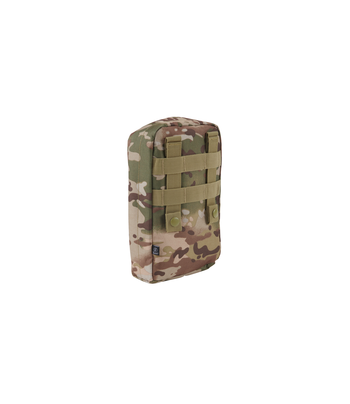 Pochette MOLLE Snake, couleur tactical camo, de marque Brandit