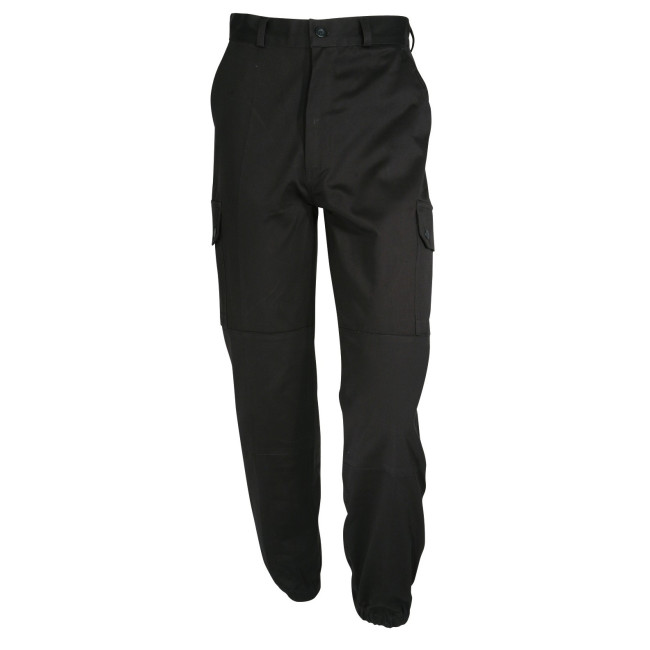 Pantalon F2 satin noir