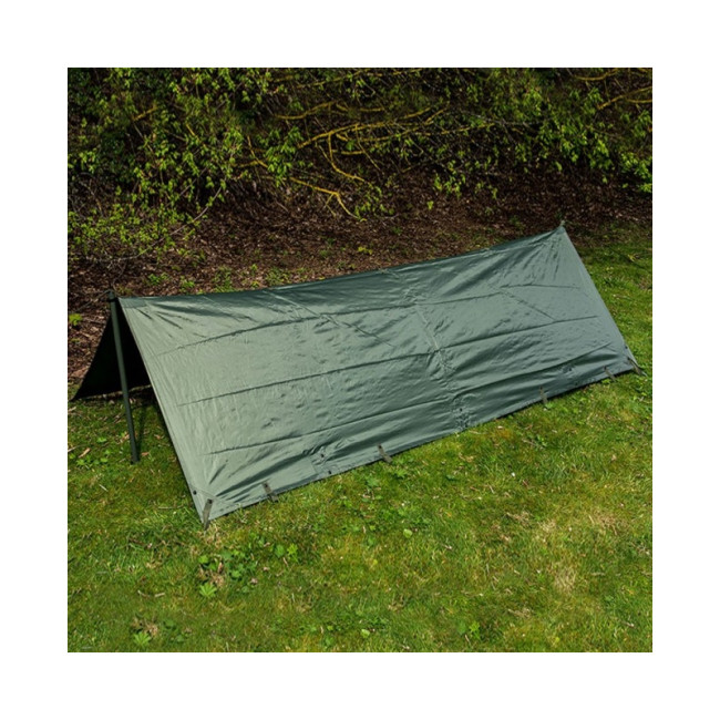 Plandeka wodoodporna Basha 2,5 x 1,7 m oliwkowa - Highlander
