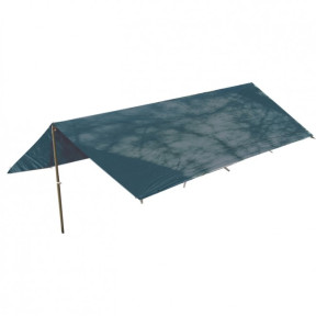 Waterdichte dekzeil Basha 2,5 x 1,7 m olijfgroen - Highlander