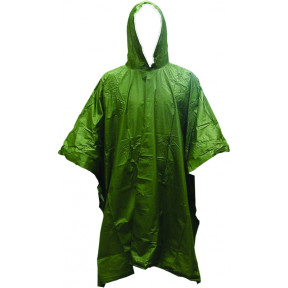 Olivgrüner PVC-Poncho - Highlander