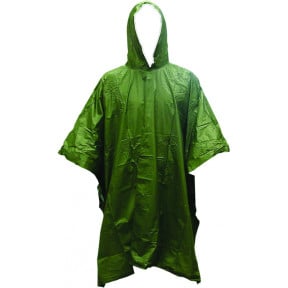 Olivgrüner PVC-Poncho - Highlander