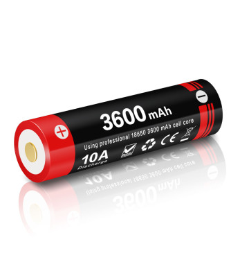 Batterie rechargeable pour lampes G35,XT12GT, XT12S et XT2CR 3600 mAh - Klarus