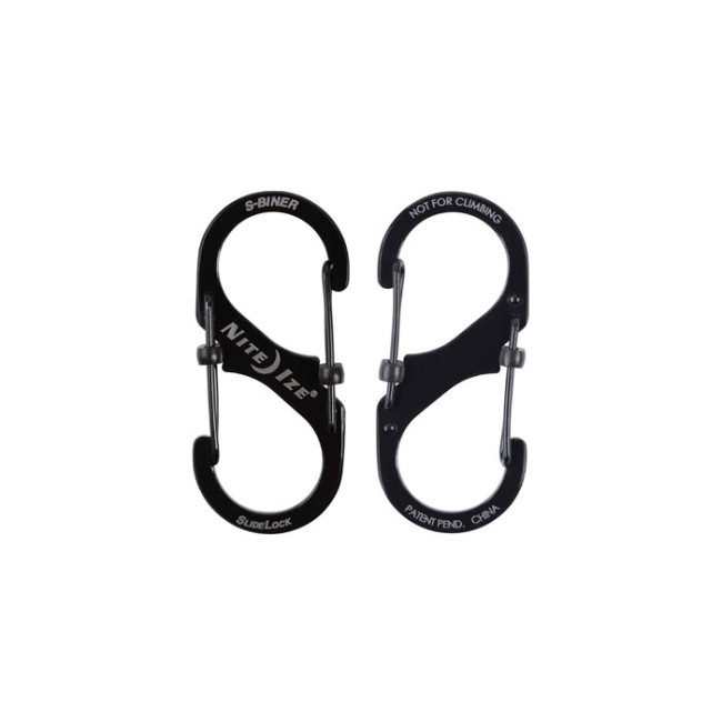 S-Biner SlideLock Karabiner Größe 3 schwarz - Nite Ize