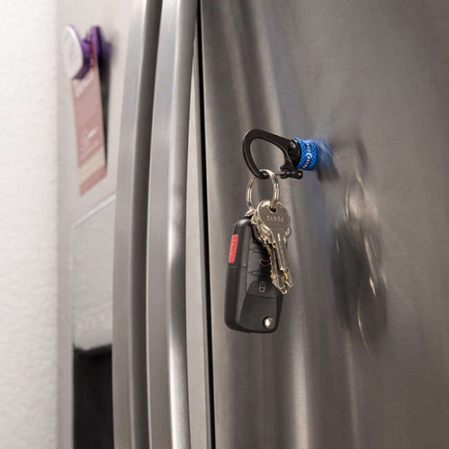 SlideLock 360° magnetische karabijnhaak blauw - Nite Ize