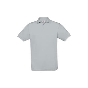 Kurzarm-Poloshirt Hellgrau - B&C