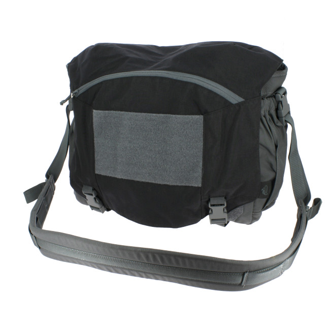 Sac de courrier urbain large noir/gris - Helikon