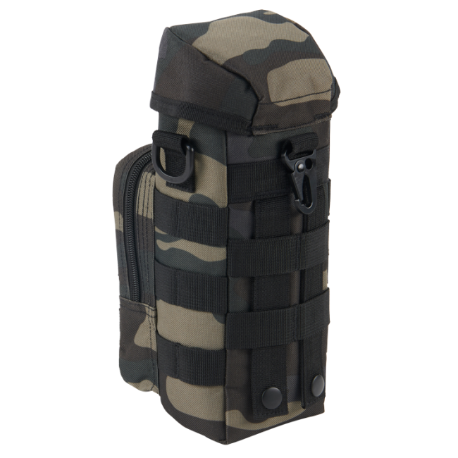 Flessenhouder II Zwart Camo - Brandit