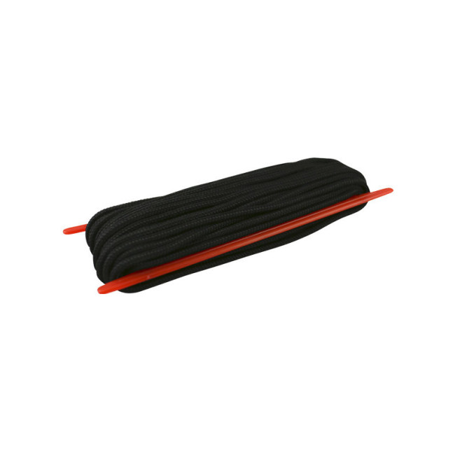 Rolka liny 15m Czarna - Kombat Tactical
