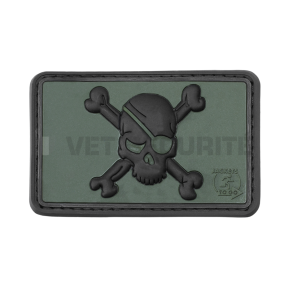 Patch Pirate Skull Vert - JTG
