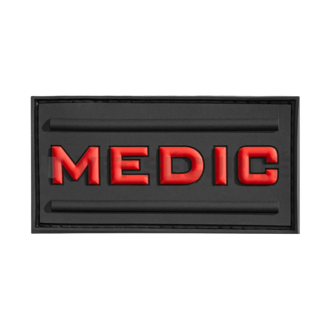 Patch médic rubber noir - JTG