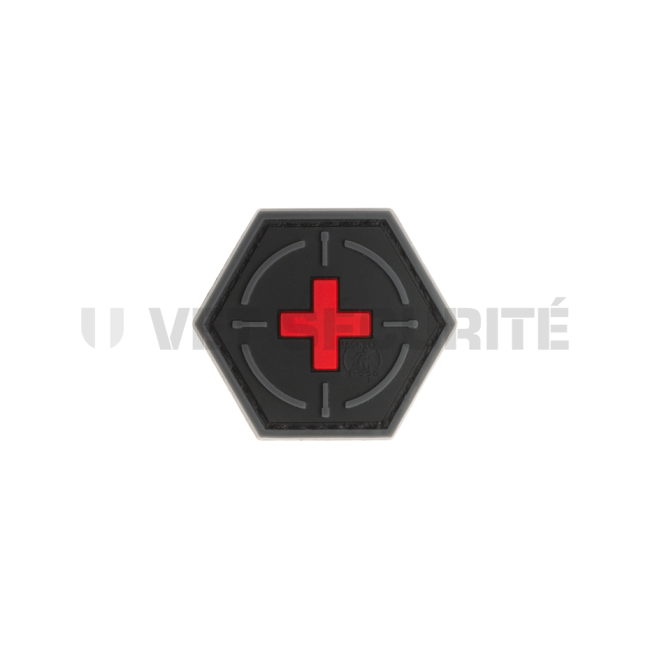 Taktisches Medic-Patch in Rot und Schwarz - JTG