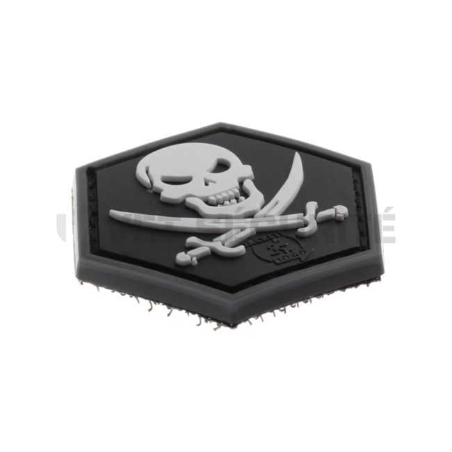 Patch Piratenflagge schwarz - JTG