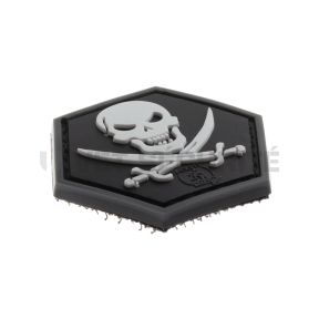 Schwarzer Piraten-Flaggen Patch - JTG