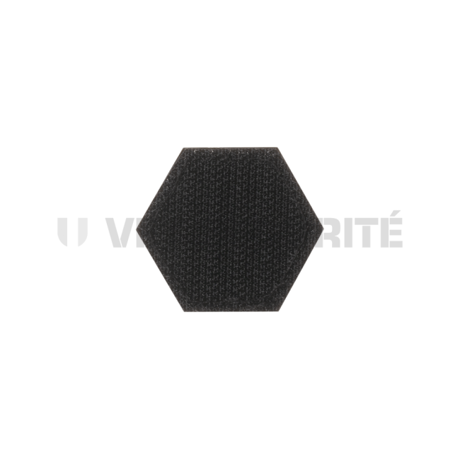 Patch hexagonal bloedgroep O+ Zwart - JTG