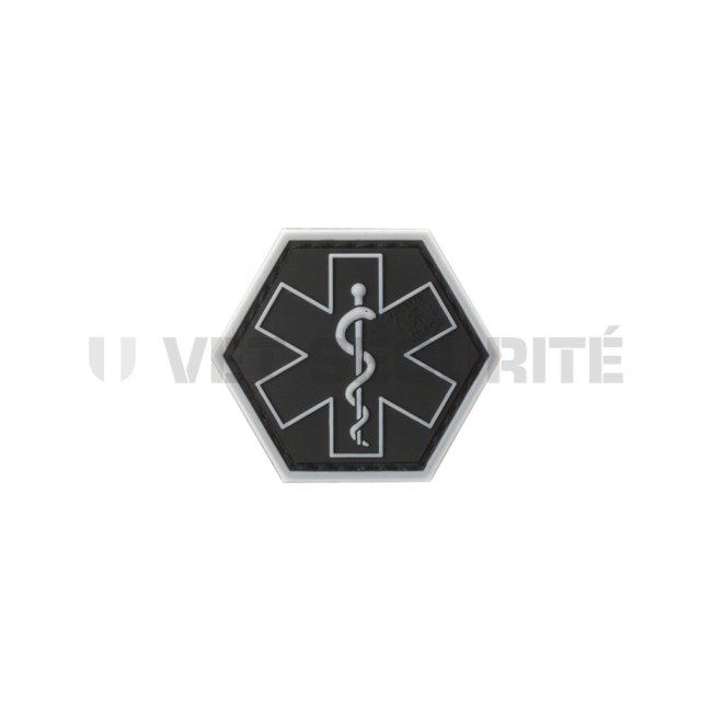 Patch hexagonal paramedical noir - JTG 