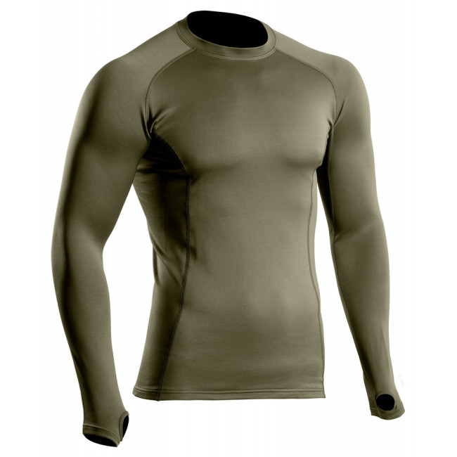 T-shirt Thermo Performer groen OD Niveau 2 - A10 Equipement