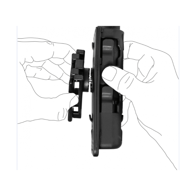 Rotierender Schlagstockhalter 8VP60 - Vega Holster
