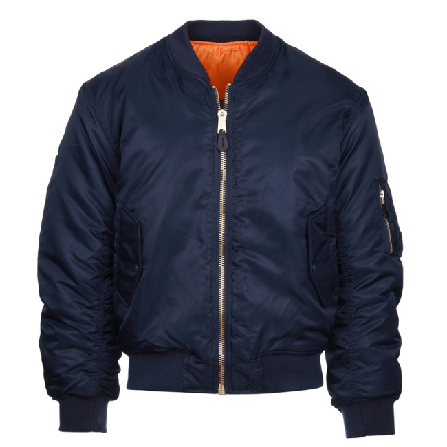 Kurtka bomber lotnicza MA-I niebieska - Fostex Garments