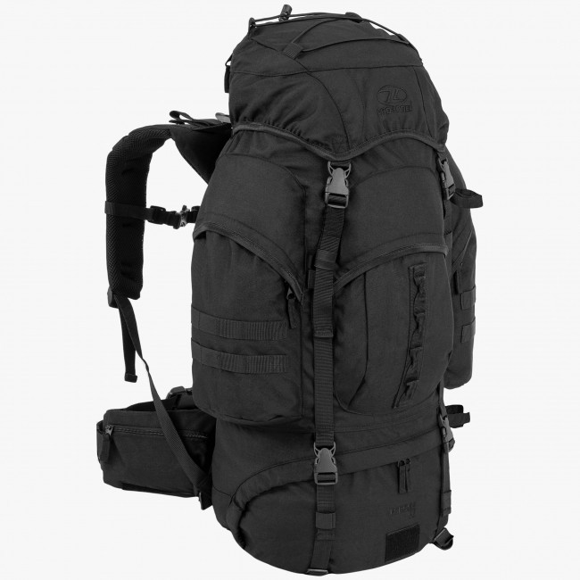 Rucksack Forces 66L Schwarz - Highlander