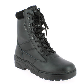 Chaussure Patrol boots Cuir Noir - Kombat Tactical