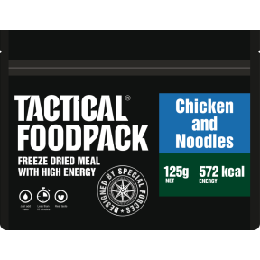Gevriesdroogde maaltijd Noedels en Kip - Tactical Foodpack
