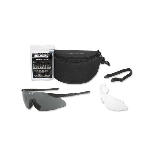 Ballistik-Schutzbrille-Set ICE 2LS- ESS