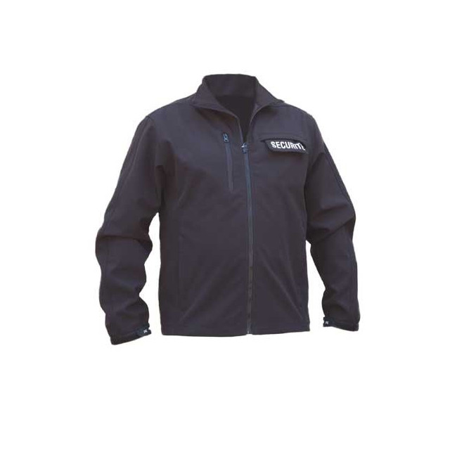 Kurtka Ochroniarska Czarna Softshell Patrol