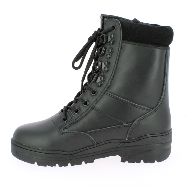 Chaussure Cuir Patrol boots Noir - Kombat Tactical