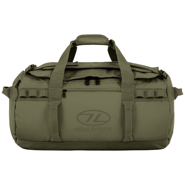 Wasserdichter Reisetasche STORM 65L olivgrün - Highlander