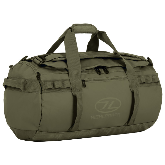 Wasserdichter Reisetasche STORM 65L olivgrün - Highlander