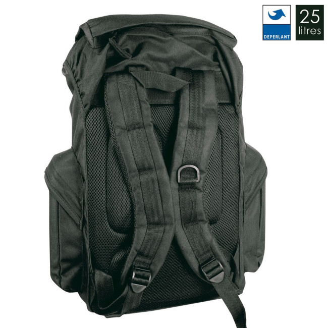 Sac à dos militaire 25L Noir - Patrol Equipement