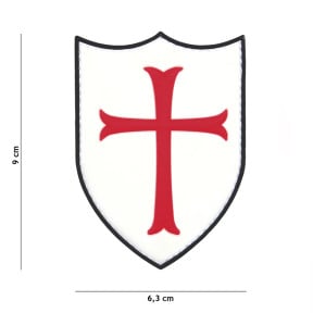 3D PVC-Patch Templerkreuz - 101 Inc