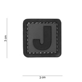 Patch 3D en PVC lettre H - 101 Inc