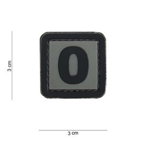 Patch 3D en PVC lettre Z - 101 Inc