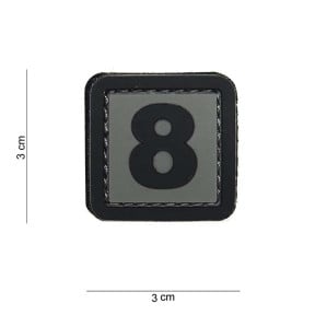 Patch 3D en PVC Chiffre 7 - 101 Inc