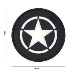 Patch 3D en PVC Drapeau France et skull - 101 Inc