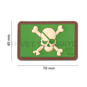 Patch piratenschedel multicam - JTG