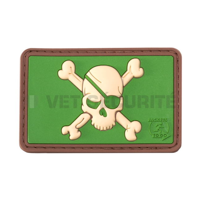 Piratenschädel-Patch Multicam - JTG