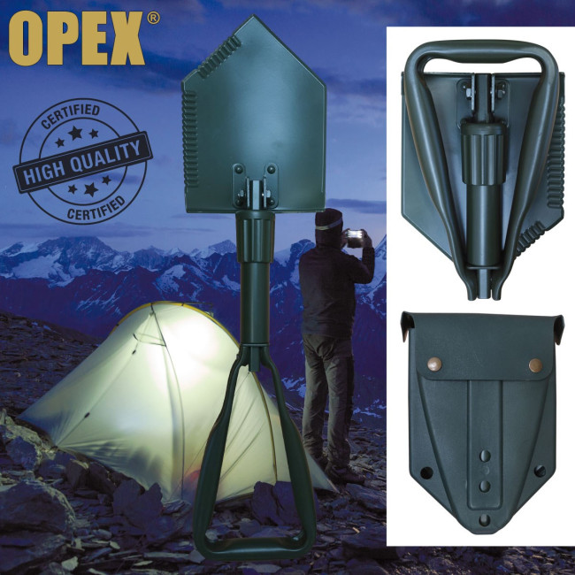 Łopata składana Trekking Wysoka Wytrzymałość - Patrol